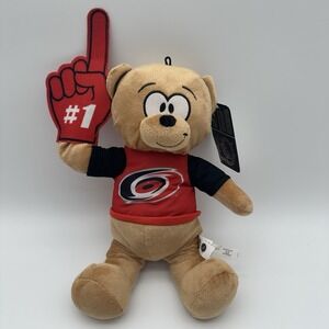 Carolina Hurricanes Teddy Bear Plush Stuffed Animal NHL Has TAG #1 Good Stuff